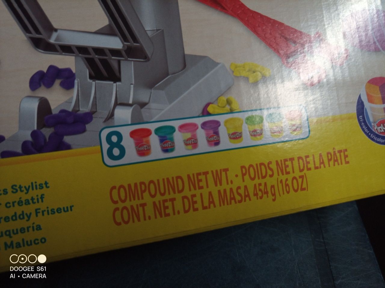 Nowa ciastolina playdoh fryzjer