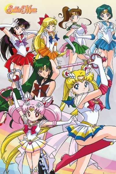 Sailor Moon (Nagevante da Lua) Poster Oficial - Team