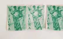 Cromos saquetas de cromos fauna