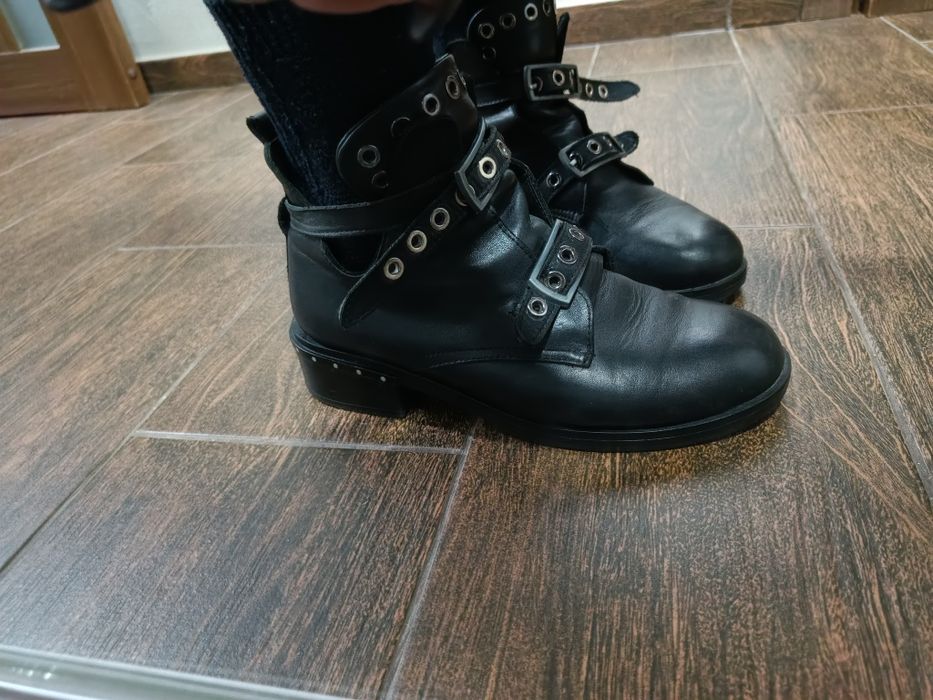 Ботінки Estro демісезонні черевики натуральна шкіра ботинки женские