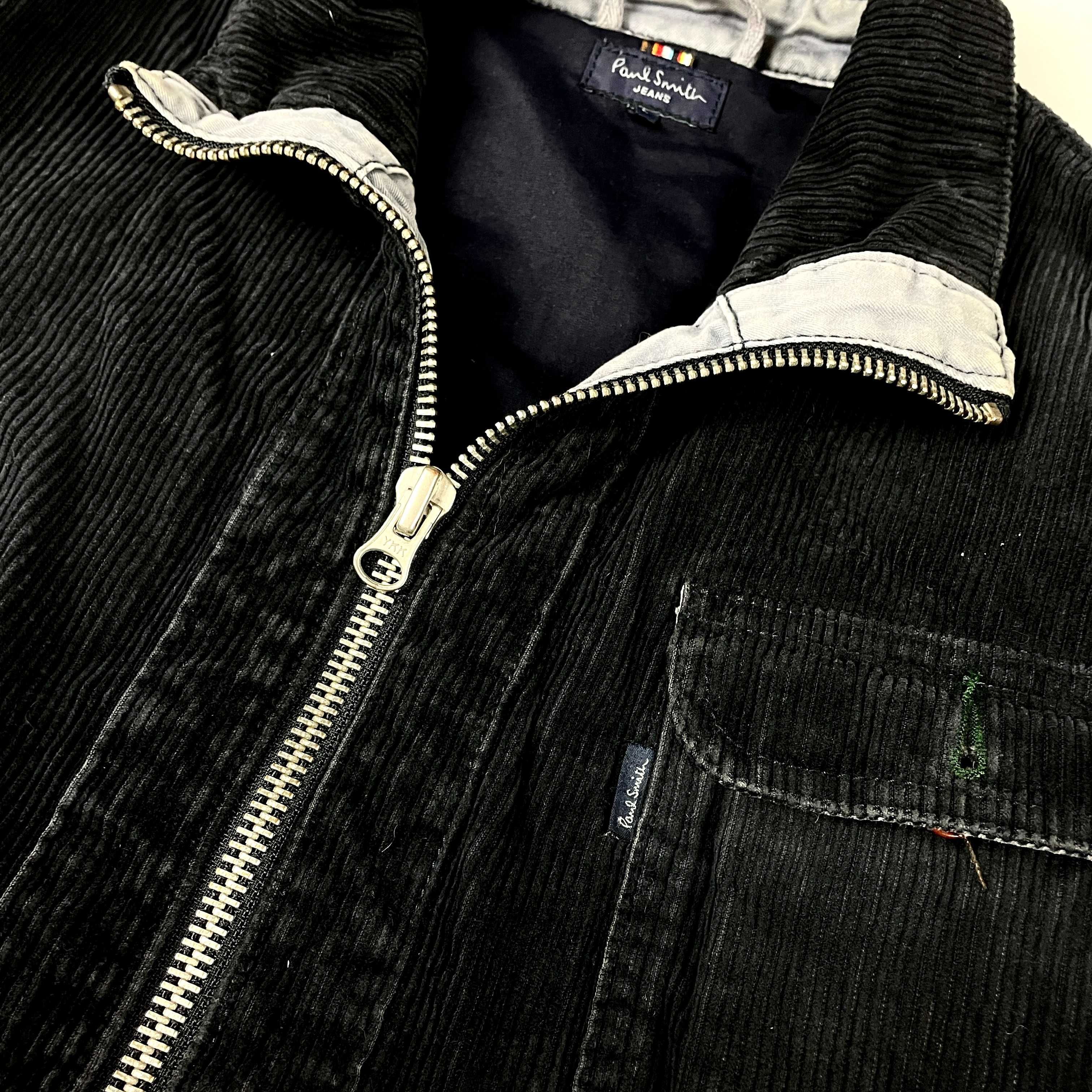Paul Smith Jeans zapinana sztruksowa kurtka navy 90s y2k dneim (M/L)