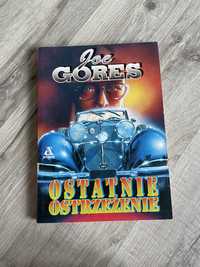 Książka „Ostatnie ostrzeżenie” autor Joe Gores