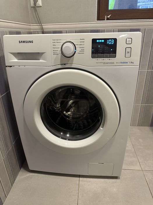 Пральна машина Samsung WF70F5E0W2W ecobubble 7 kg