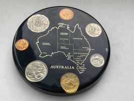 Монеты Австралии , 7 монет Австралии в эпоксидный смоле