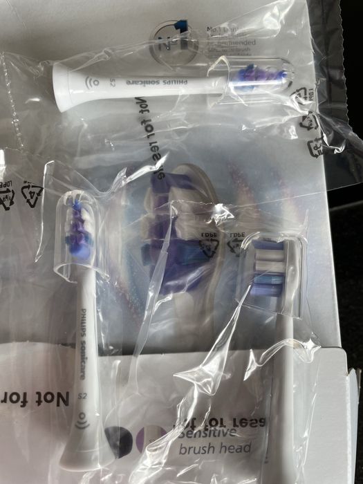 3 szt końcówek S2 philips sonicare orginalne