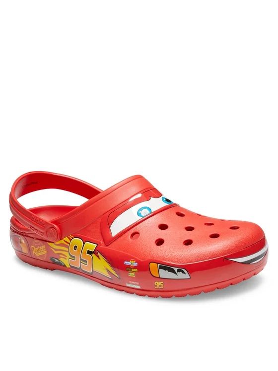 Всі розміри Crocs McQueen кроксы маквин молнія маквін