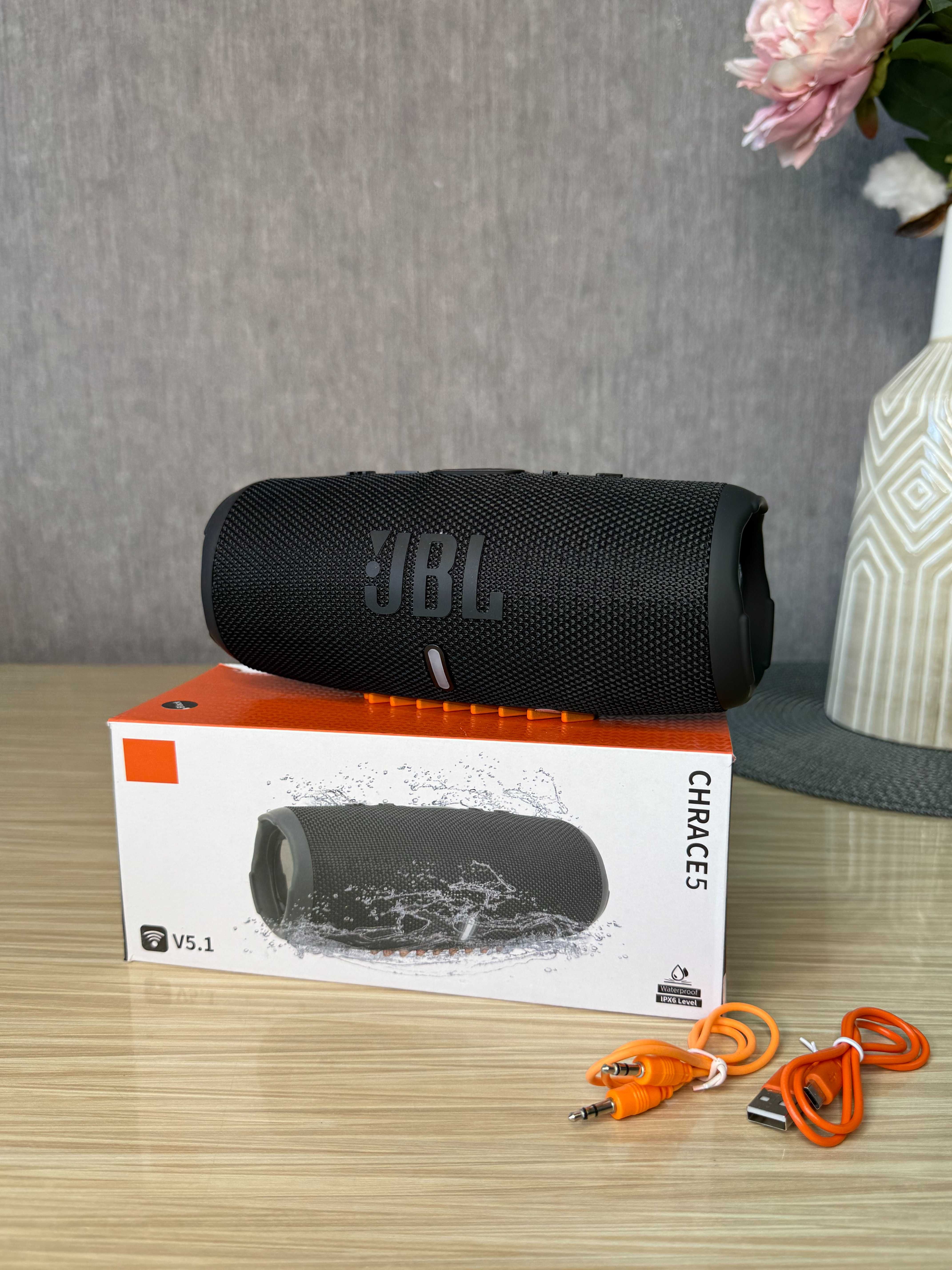 Портативная беспроводная Bluetooth колонка Chrace 5, черная