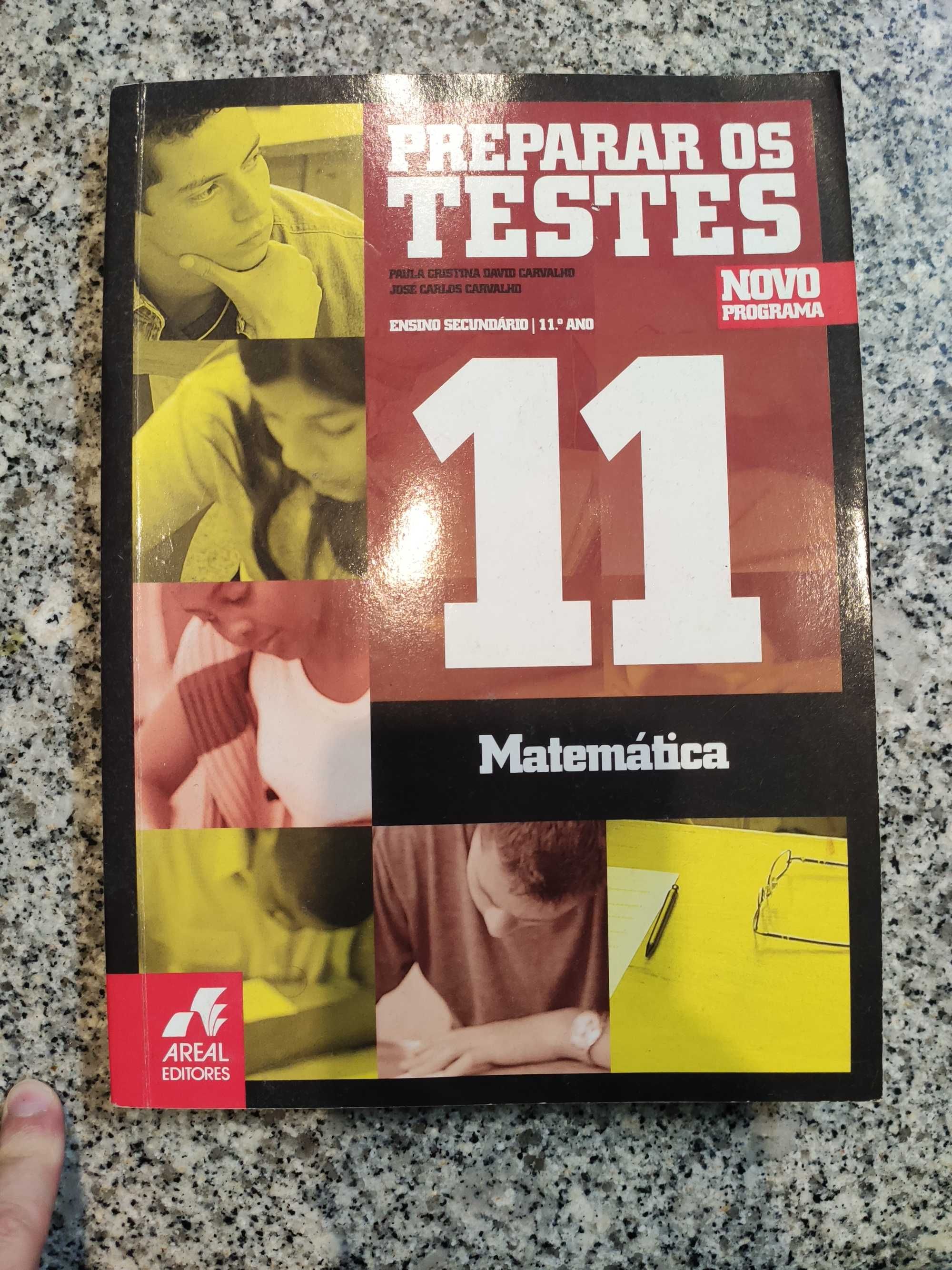 Livro Manual de preparação de testes para matemática