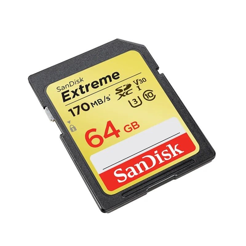 SD карта sandisk  extreme 32, 64, 256gb.Карта памяти