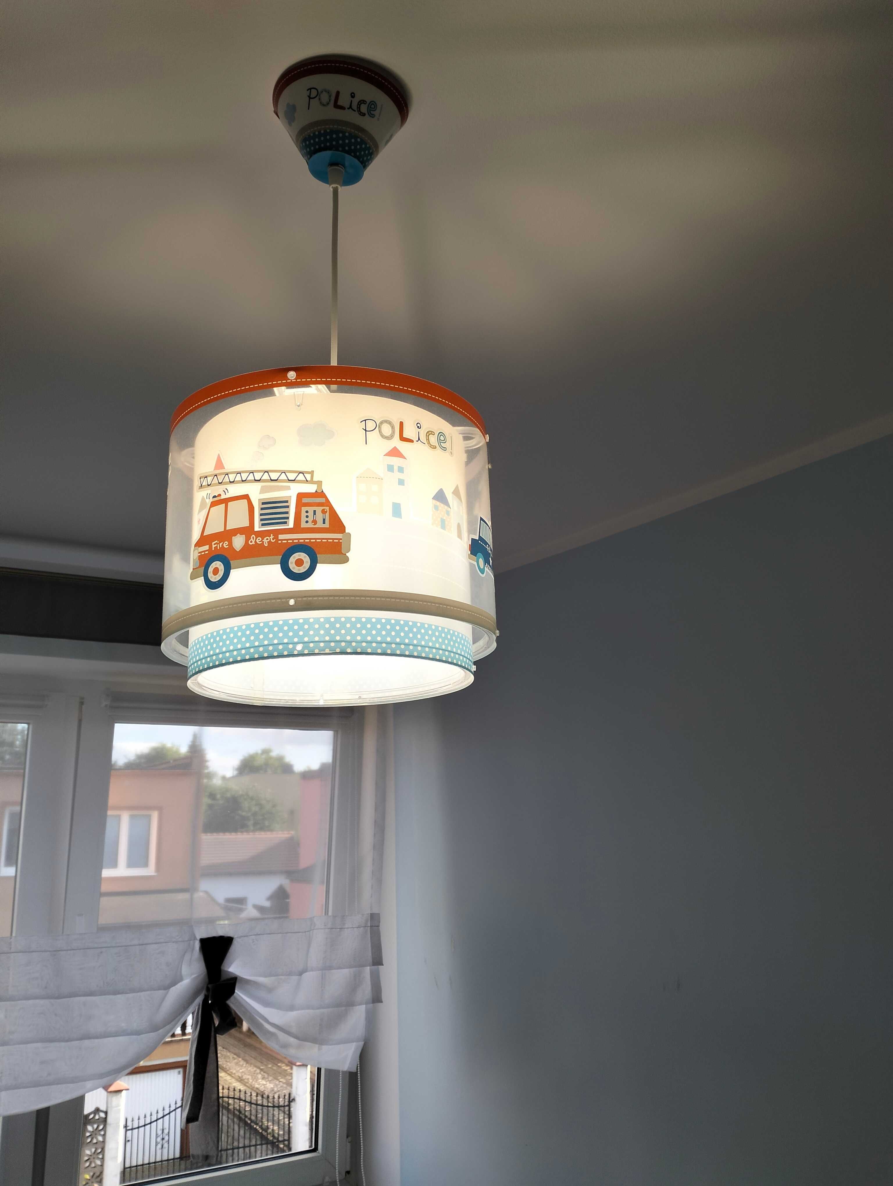 Lampa wisząca dla dziecka auta Dalber Police