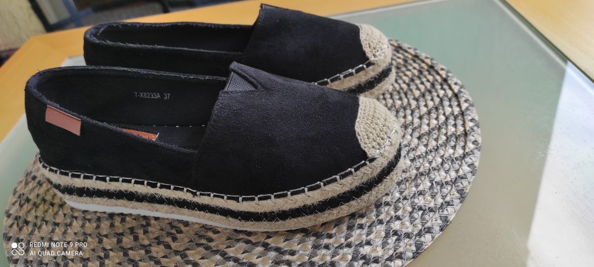 Espadryle czarne