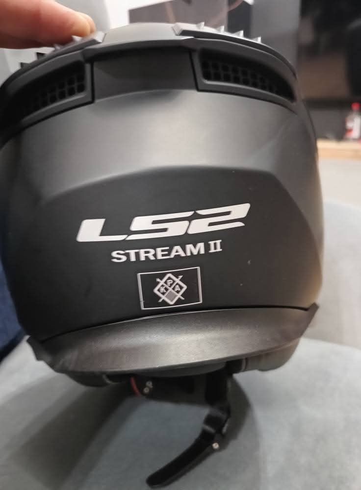 Kask LS2 Stream II rozmiar XS czarny mat z pinlockiem