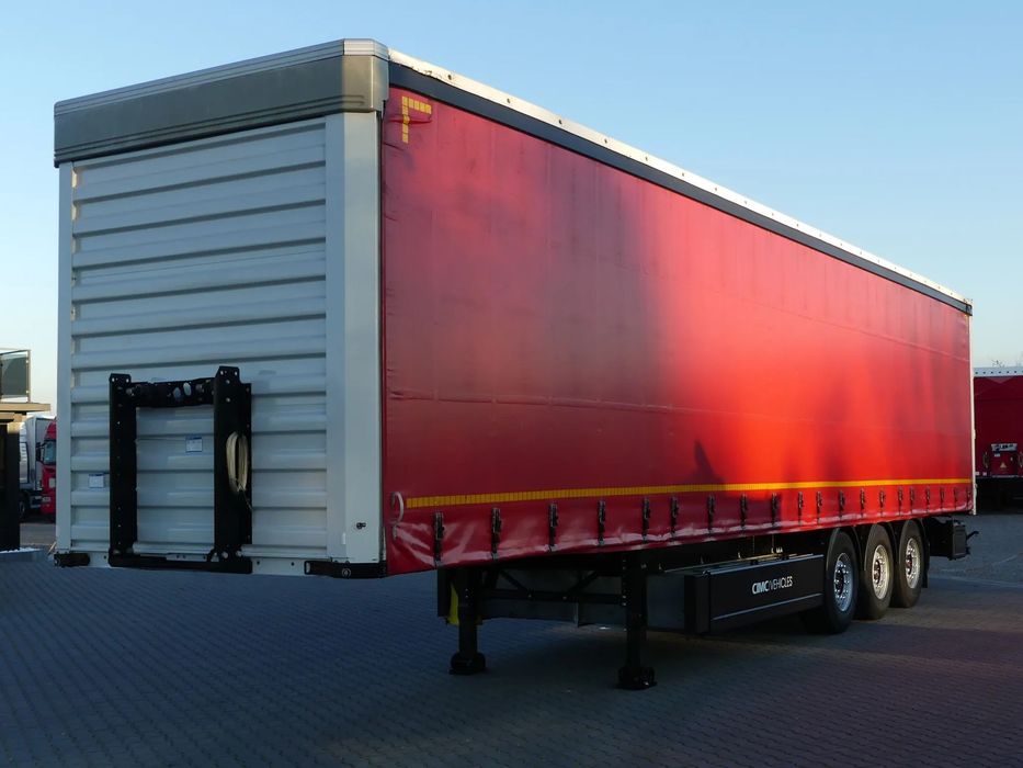 CIMC FIRANKA / OŚ PODNOSZONA / PALECIARA / STANDARD /