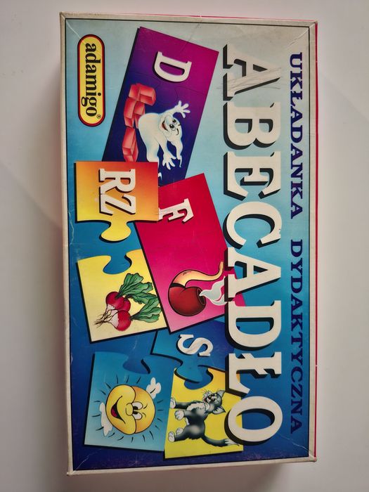 Abecadło. Układanka dydaktyczna.