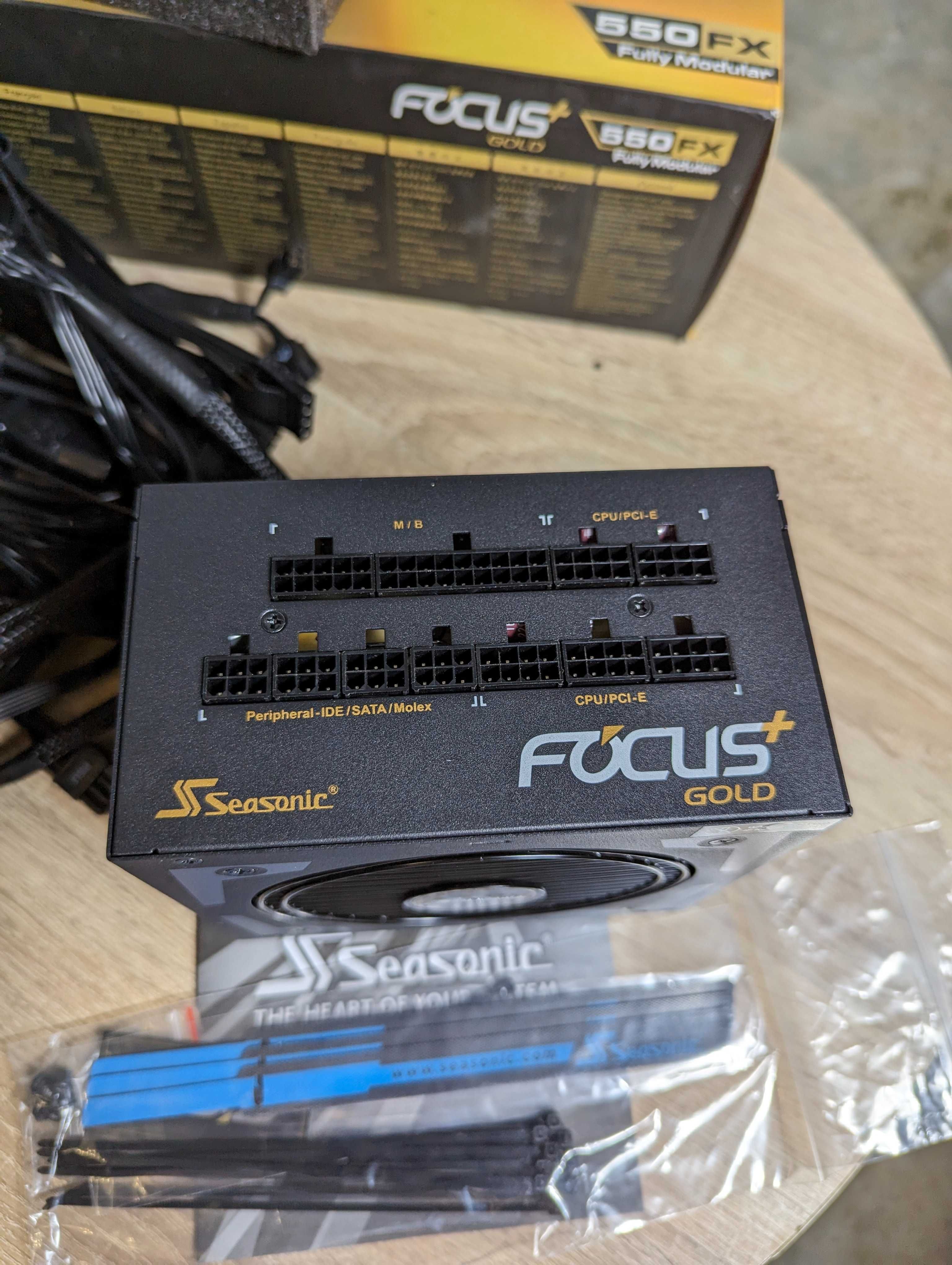 SeaSonic Focus Plus Gold SSR-550FX 550w Модульний блок живлення