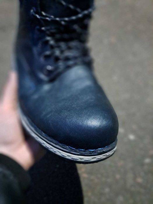 Черевики Шкіряні Утеплені Теплі Зимові - UPDATE | Чоловічі Ботинки 42