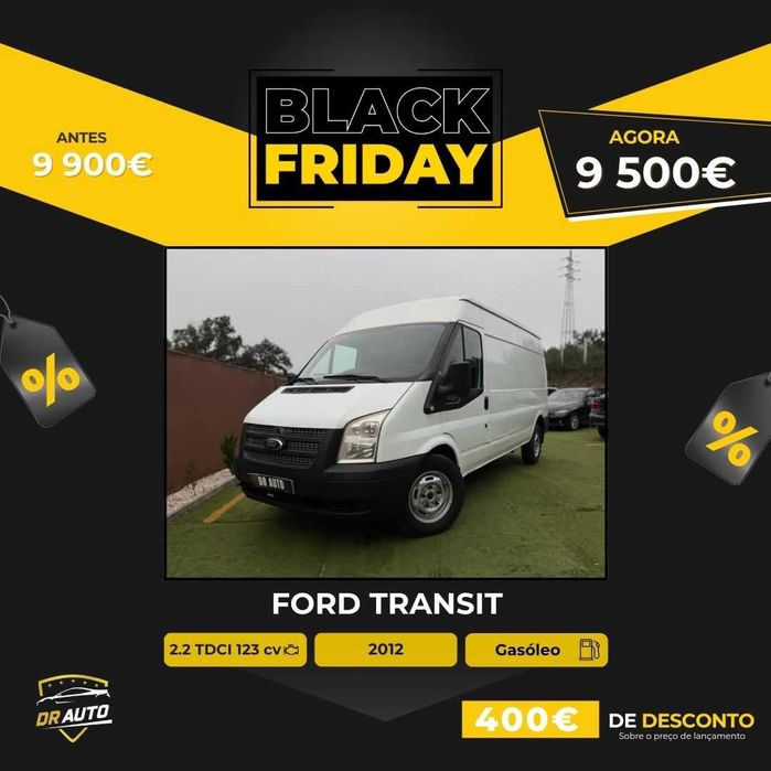 FORD TRANSIT 2.2 TDCI – VERSÃO LONGA E ALTA – CAIXA ISOTÉRMICA