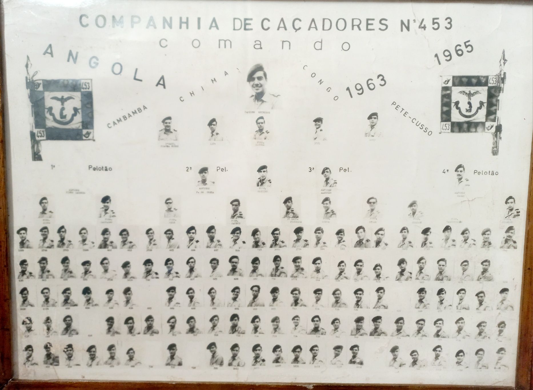 Companhia de caçadores 1963/1965.