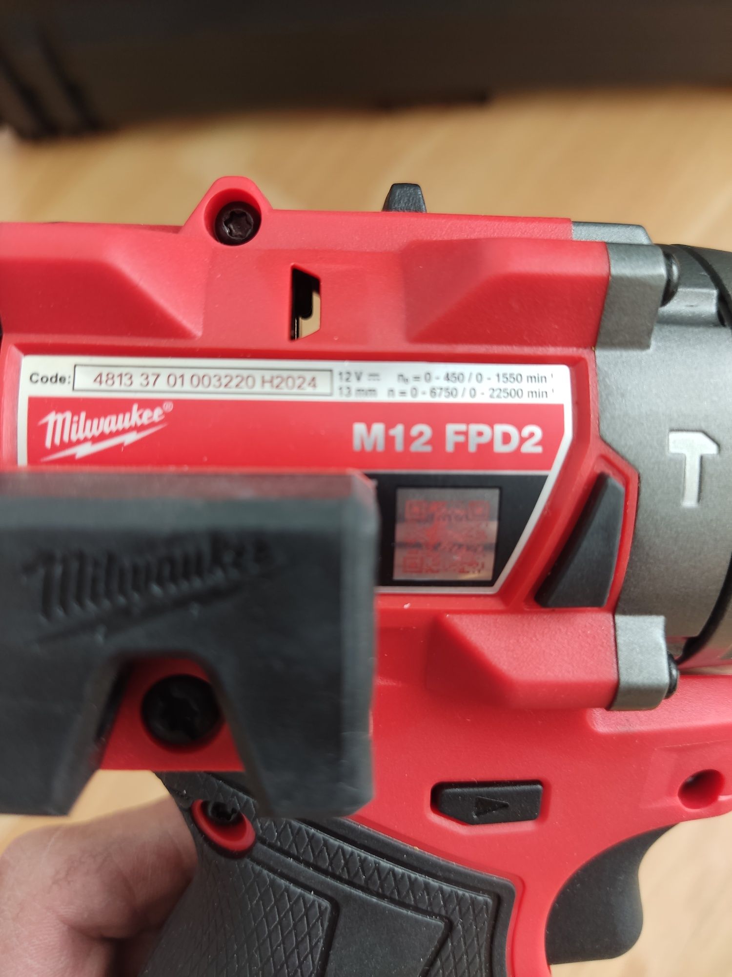Wkrętarka MILWAUKEE M12 FPD2 + 2x4.0Ah  NIEUŻYWANA