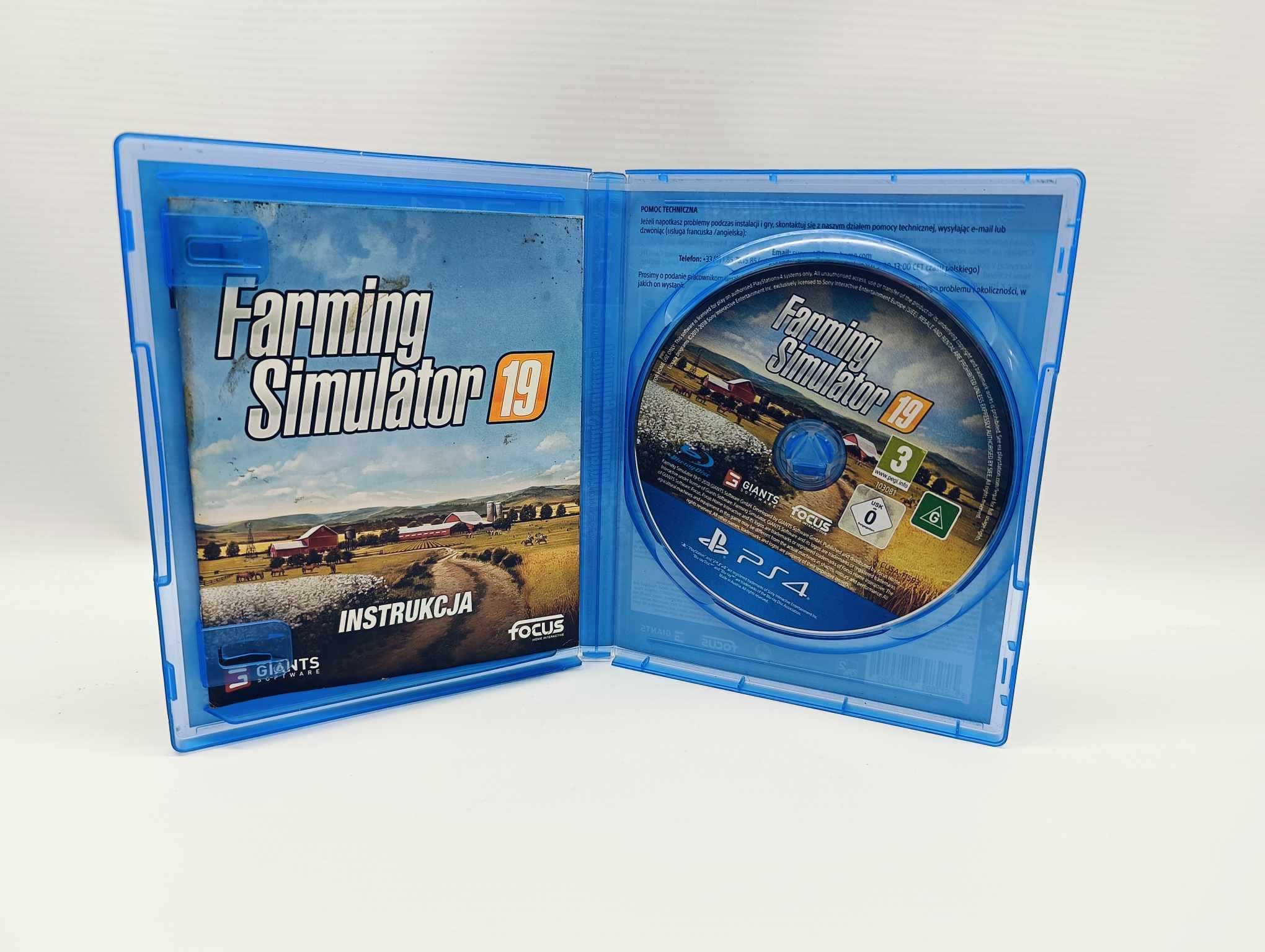 Gra PS4, Farming Simulator 19, Komis Jasło Czackiego