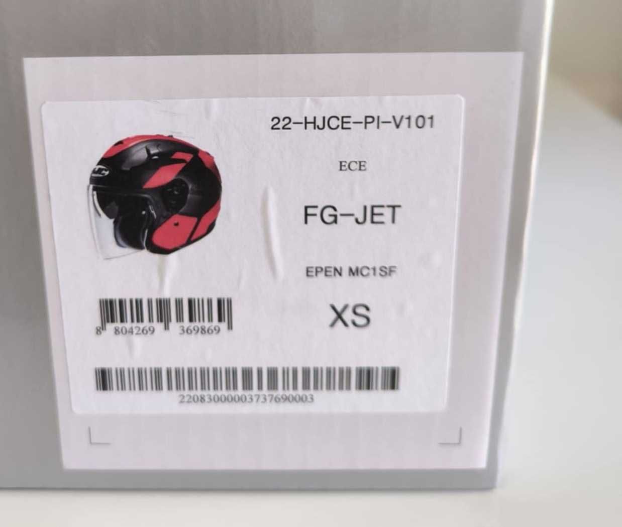 Nowy Kask HJC fg-jet (XS)