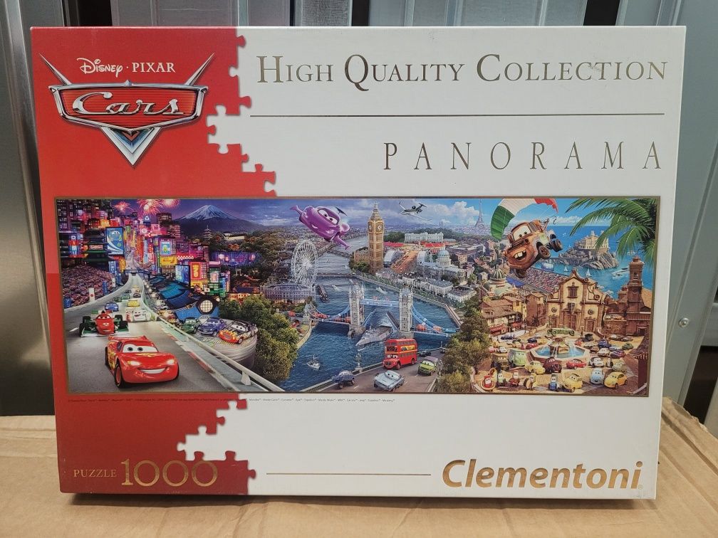 Puzzle 1000 Disney Auta