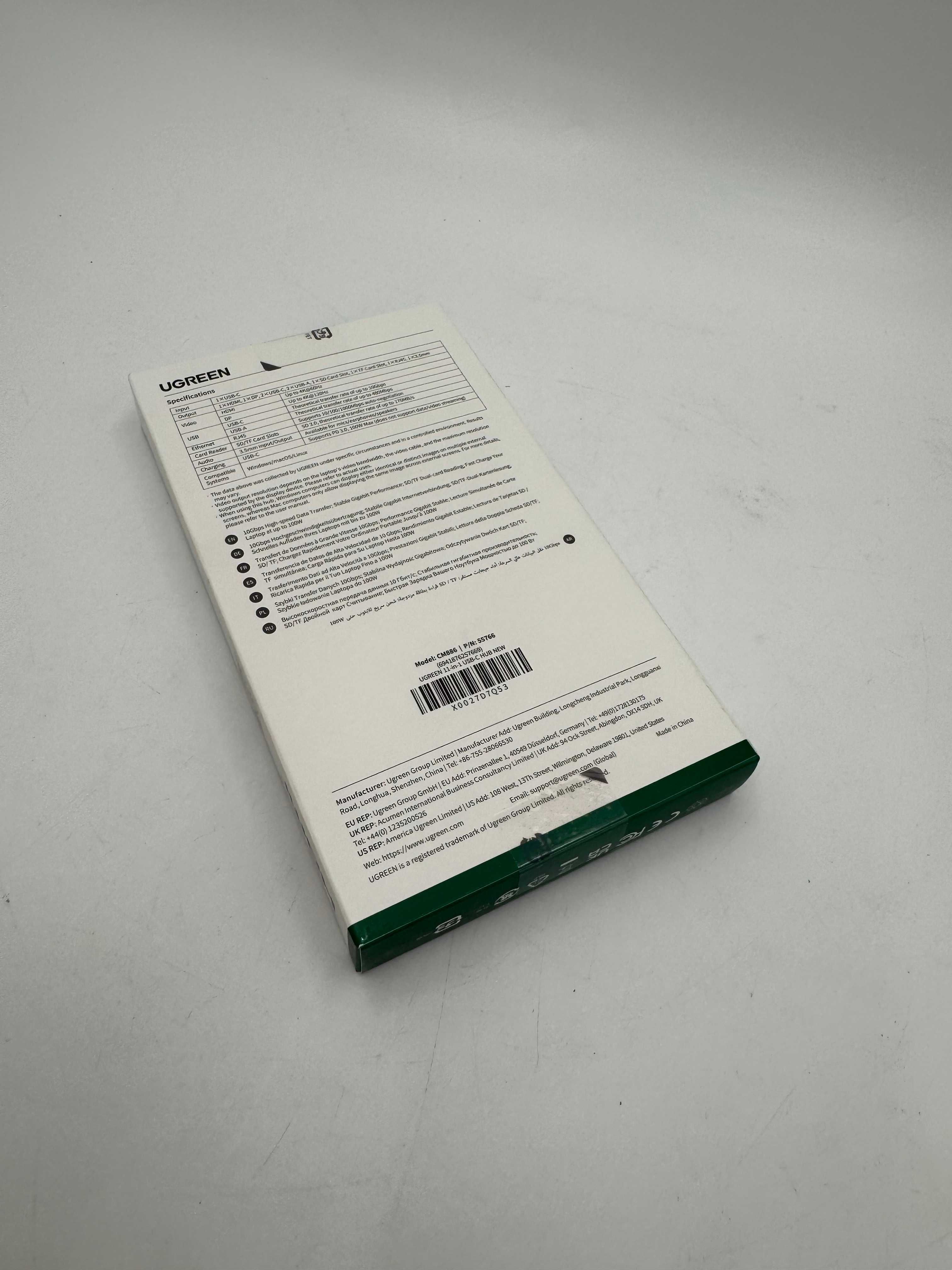 STACJA DOKUJĄCA USB-C 10W1 UGREEN REVODOK 100W od loombard krotoszyn