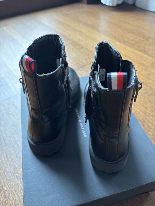 Botas cano medio tommy hilfigher