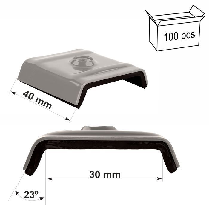 kaloty 30mm ral 9007