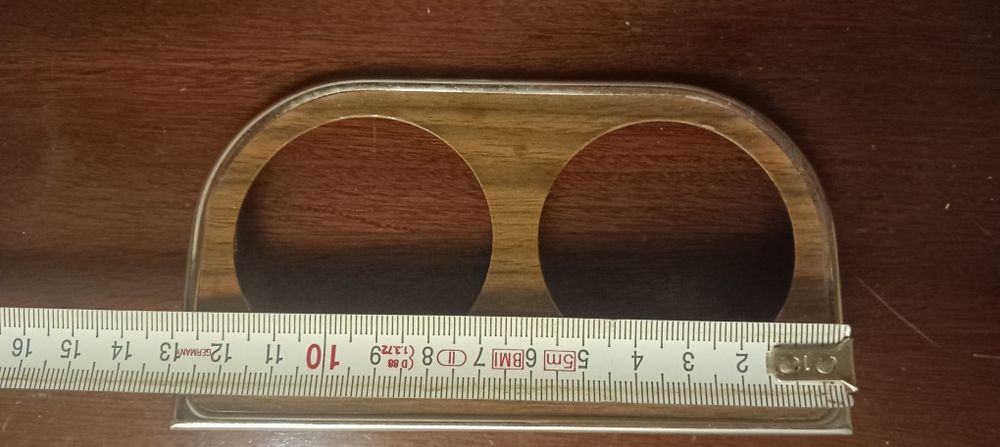 Suporte para 3 manómetros e suporte para 2 manómetros.