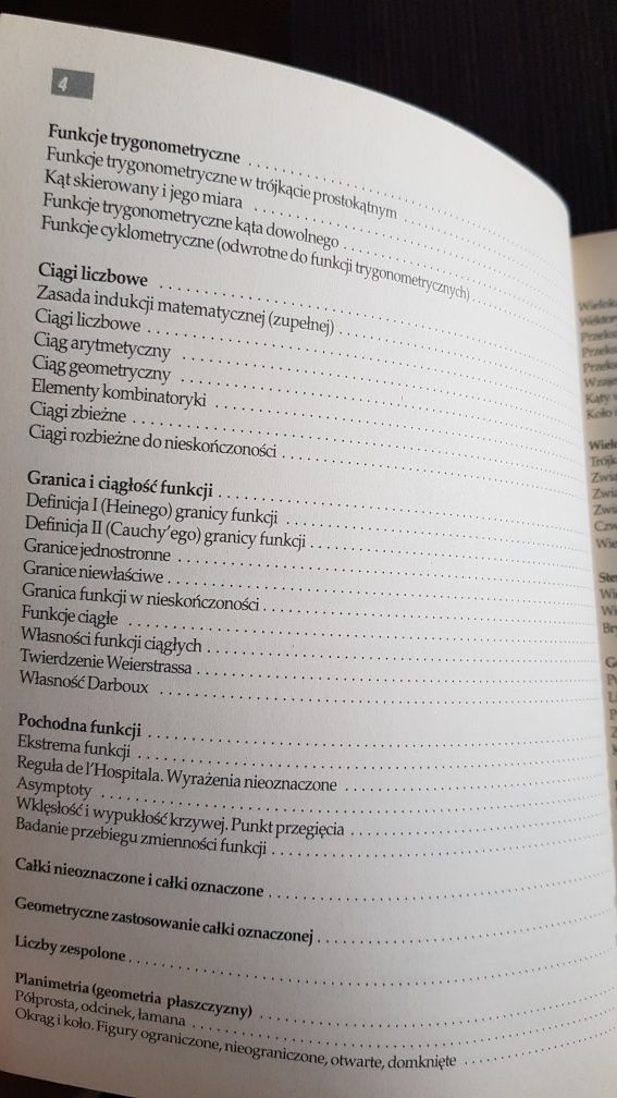 "Tablice matematyka , fizyka, chemia" Szymczyk, Rabiej, Pielesz