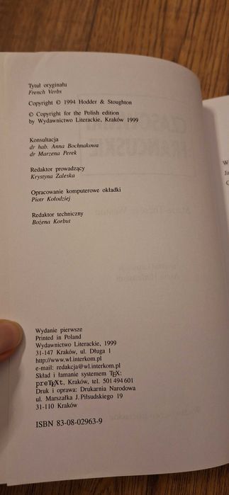 Czasowniki francuski uczę się sam Aller faire