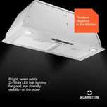 Paolo 72, okap kuchenny do zabudowy, 72 cm, 520 m³/h, LED,