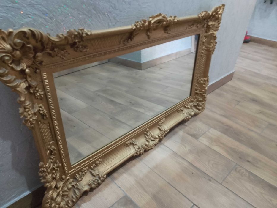 Złote lustro 100 x 60