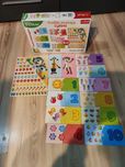 Puzzle trefliki poznają cyferki