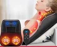 Jinkairui Elektryczna Poduszka do Masażu Shiatsu na Szyję i Kark