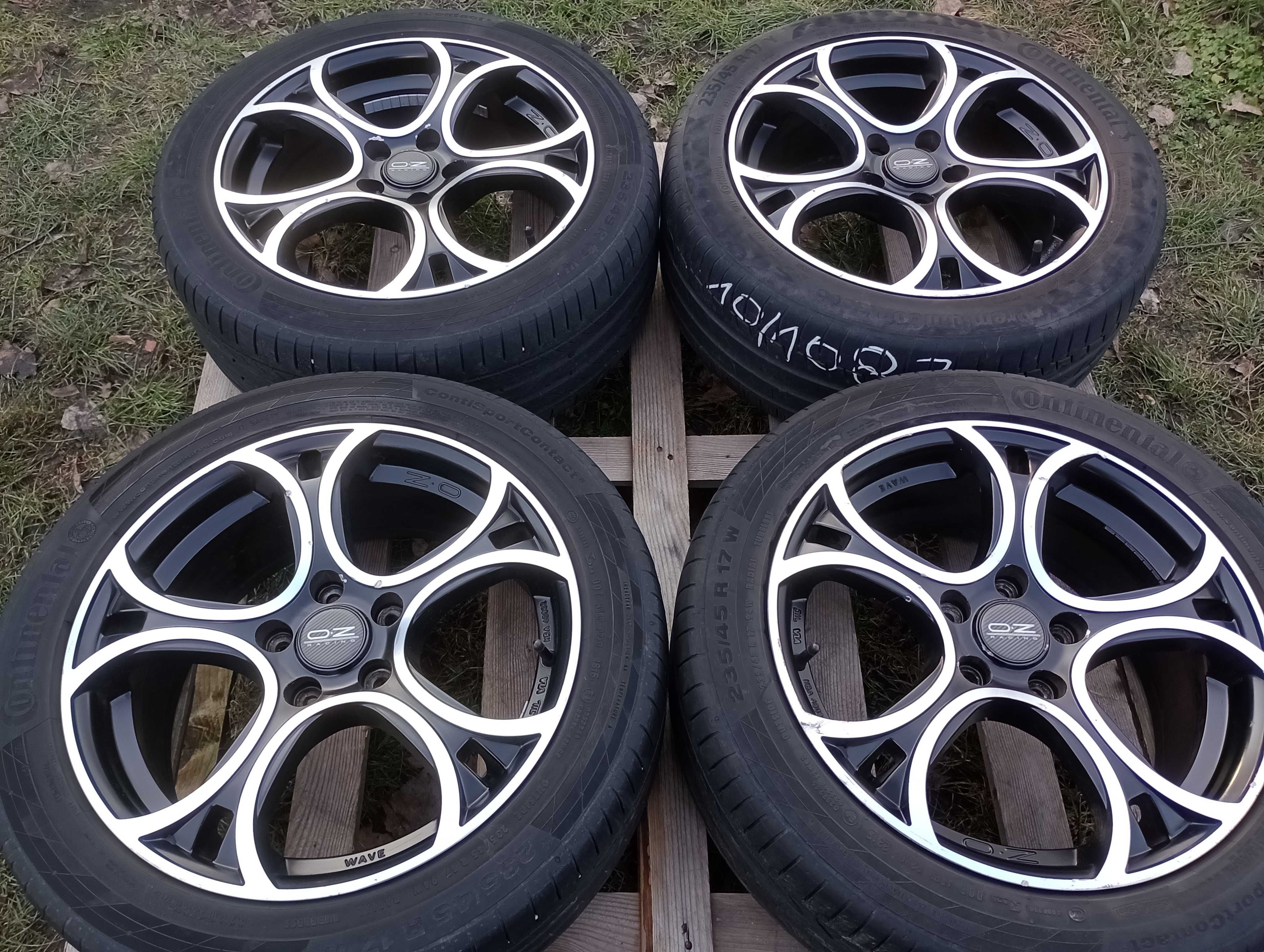 Alufelgi 17 cali 5x112 OZ Audi VW Seat Skoda A3 A4 A6 Passat Golf Leon