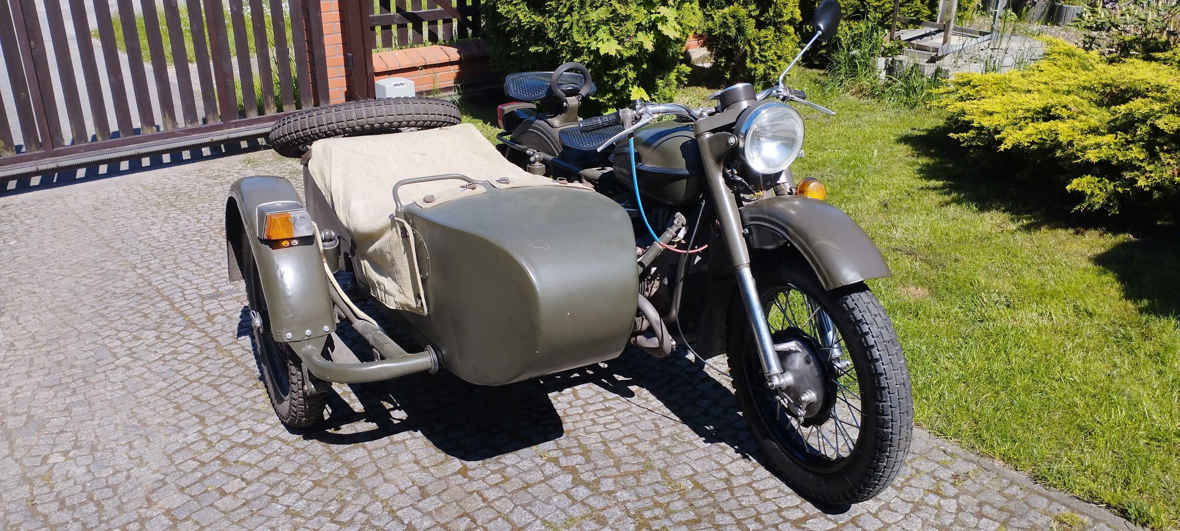 Ural 650 po remoncie, Dniepr, k750, M72