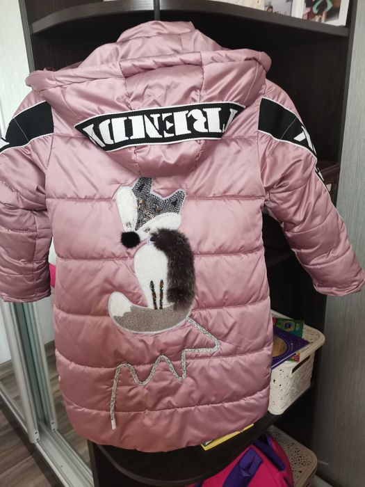 Пальто, куртка зимова для дівчинки