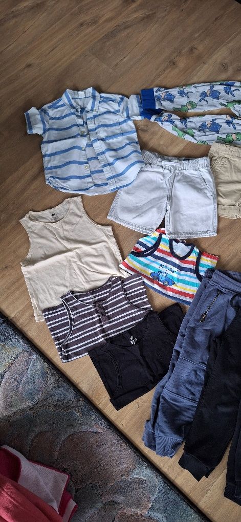 zestaw ubranek chłopiec 98/104 parę 110 Zara H&M reserved