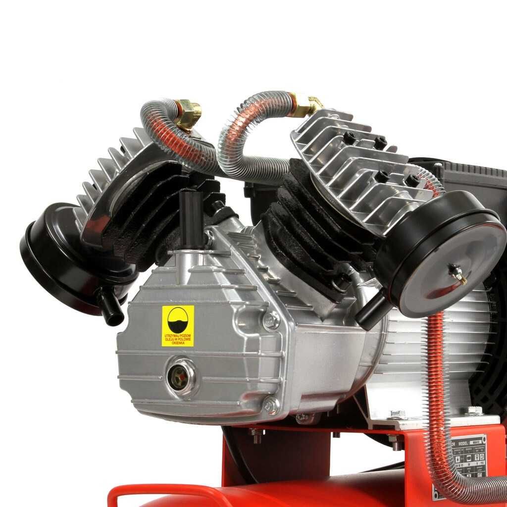 MAR-POL Kompresor Olejowy Sprężarka 50l 2-tłoki 230v 2,2kw 3km M88410