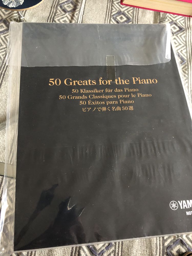Yamaha 50 Greats for the Piano Book nowe