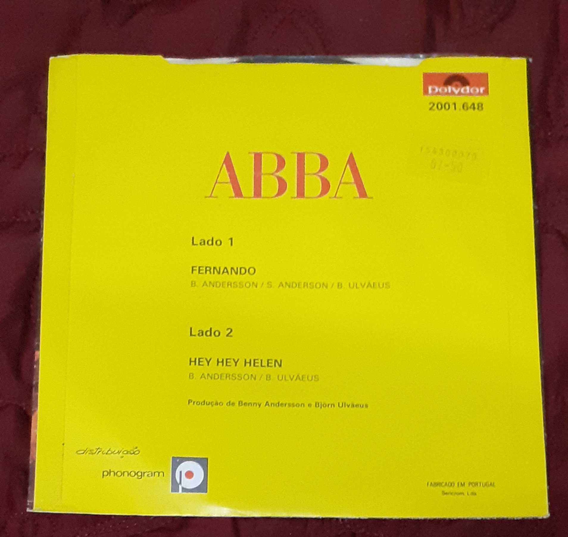 Discos Vinil- ABBA Single