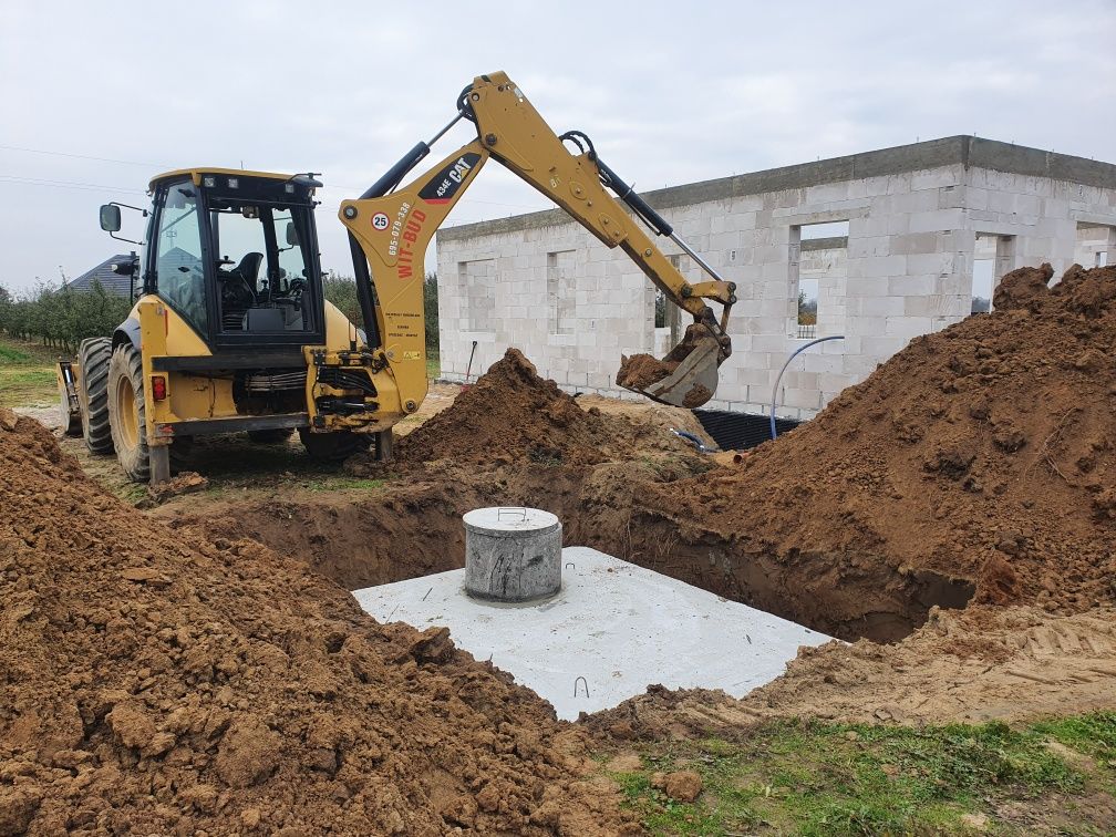 Sprzedaż, montaż szamba KOMPLEKSOWO, zbiornik betonowy, szambo, wykop