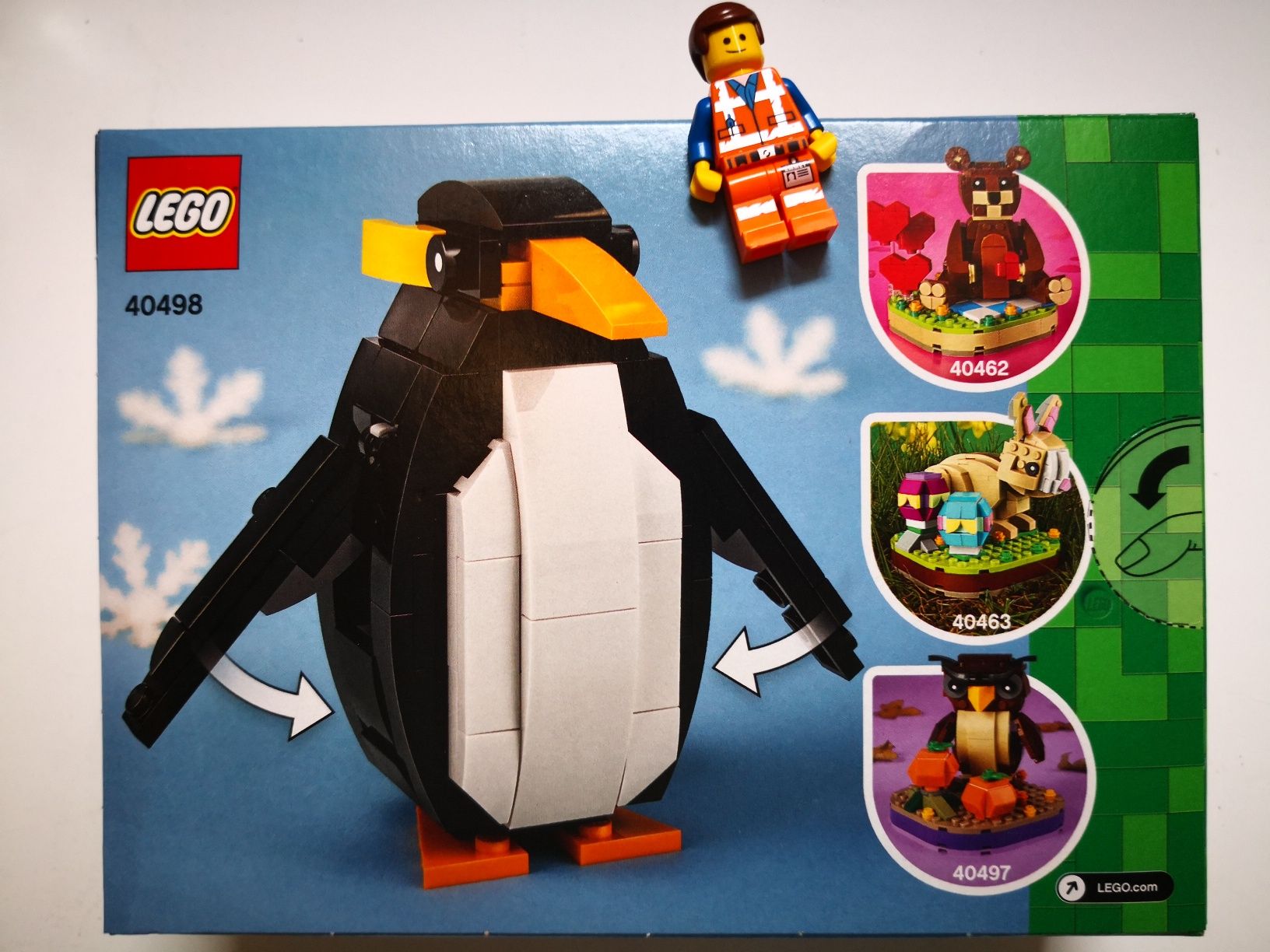 Lego Okolicznościowe 40498 Bożonarodzeniowy pingwin *NOWE