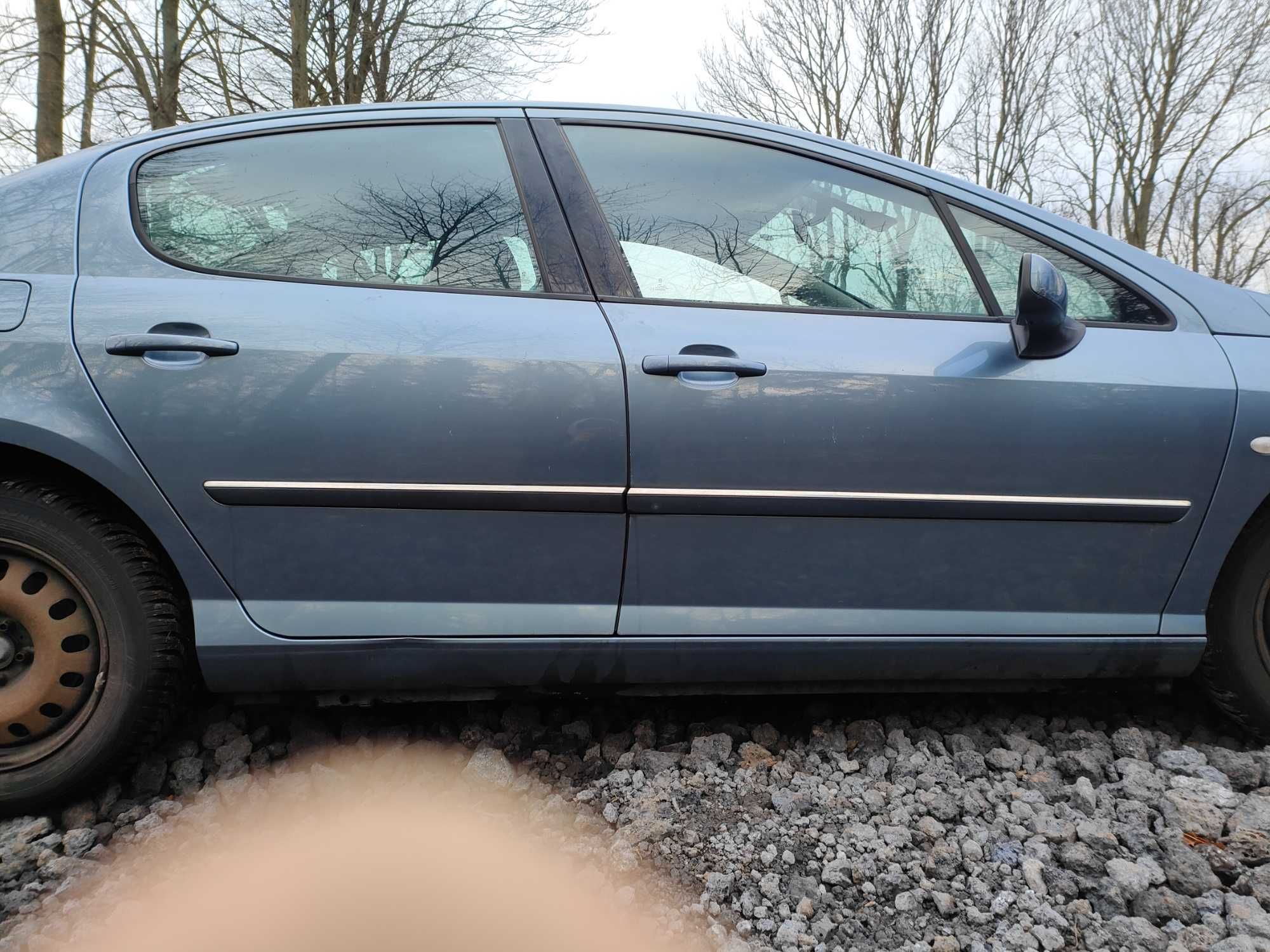 peugeot 407 EZWD Maska drzwi błotniki