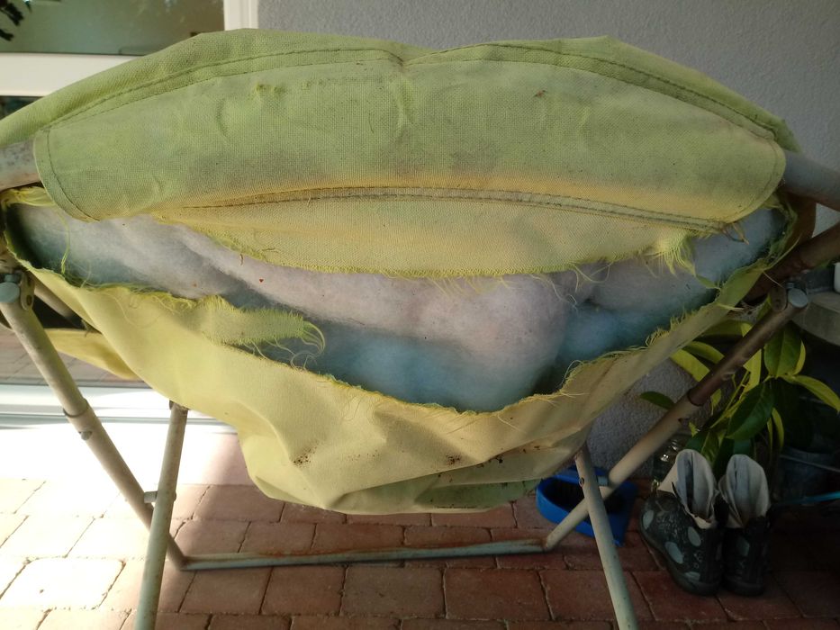 Fotele ogrodowe do renowacji