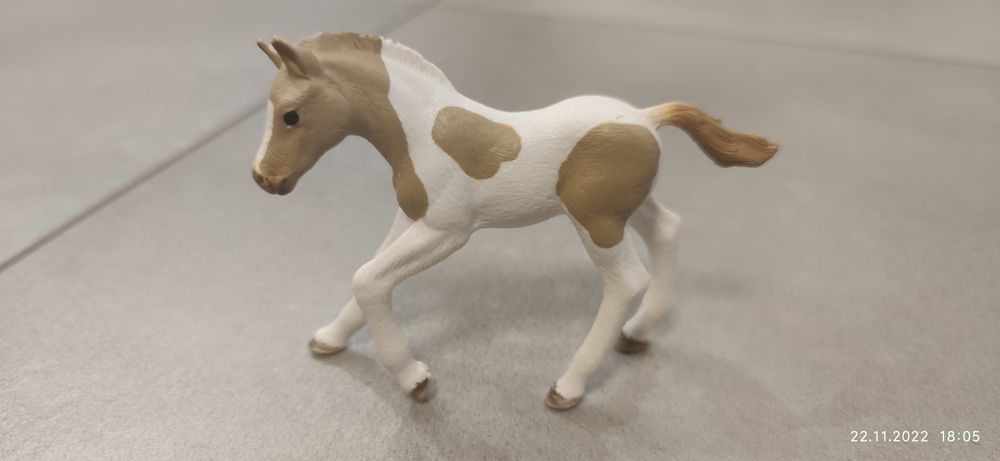 Schleich, Horse Club, Koń paint horse, źrebię, figurka, 13886
