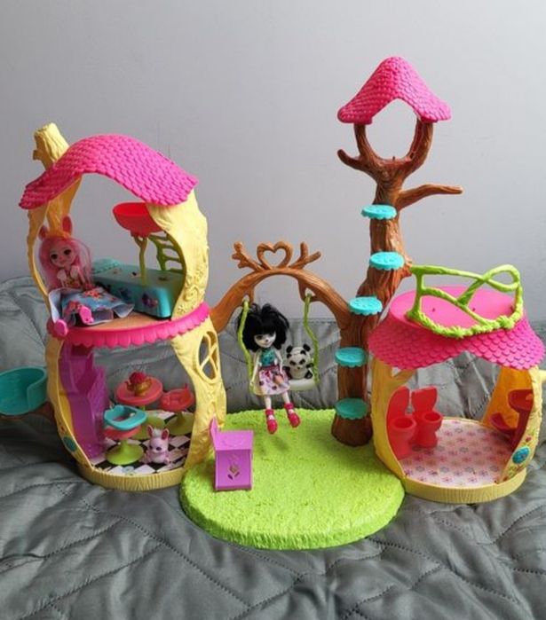 Mattel Enchantimals Wonderwood Leśny Domek Pandy