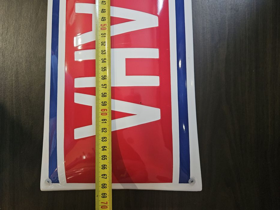 Placa esmaltada Yamaha